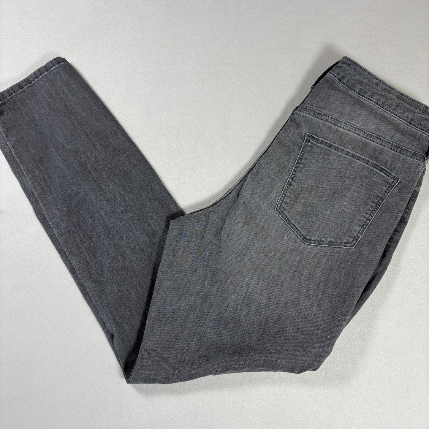Universal Thread Womens Jeans Sz 10/30R Gray Denim High Rise Straight Y2K