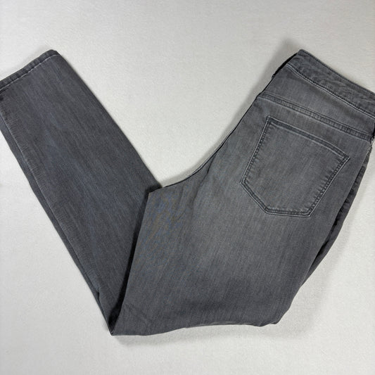 Universal Thread Womens Jeans Sz 10/30R Gray Denim High Rise Straight Y2K