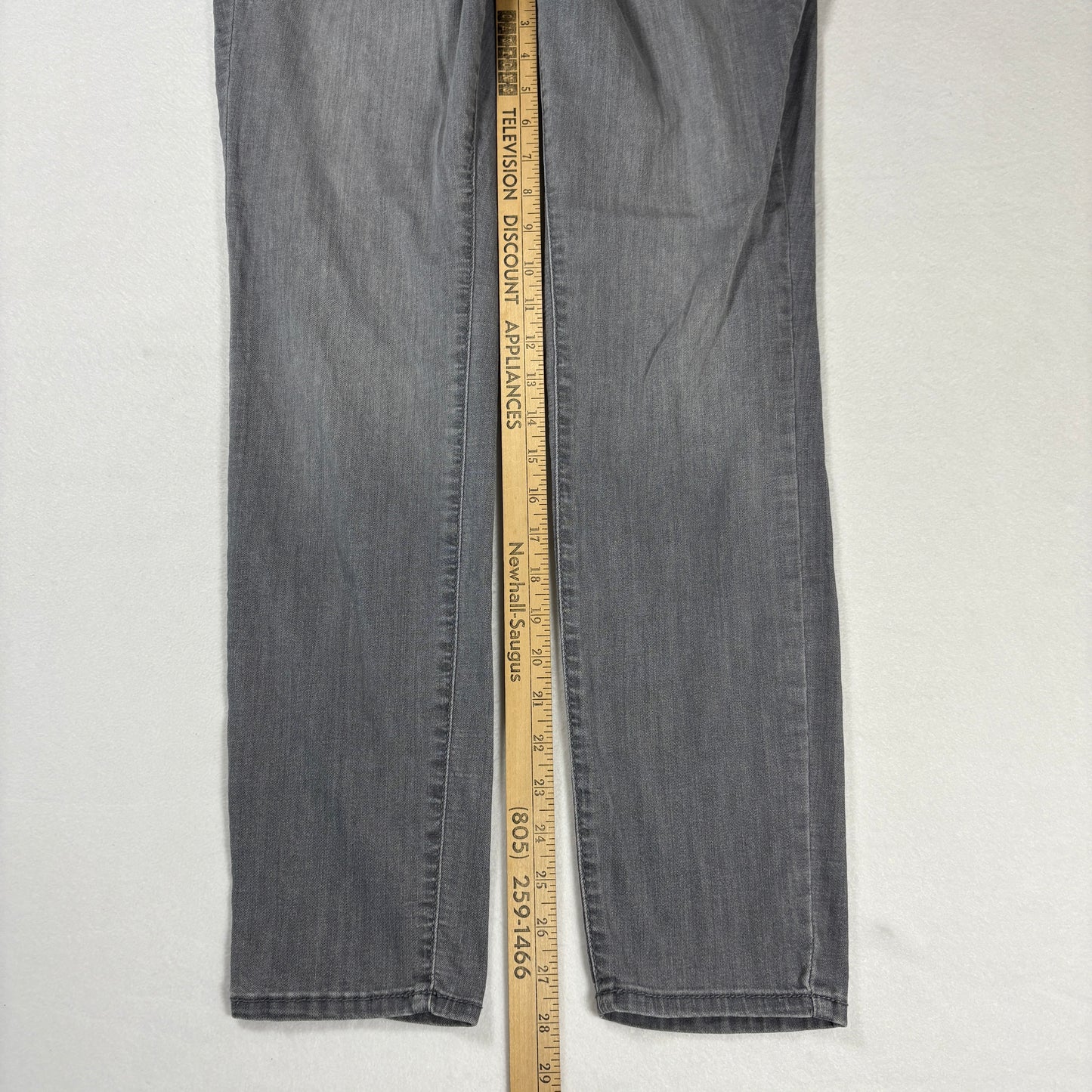 Universal Thread Womens Jeans Sz 10/30R Gray Denim High Rise Straight Y2K