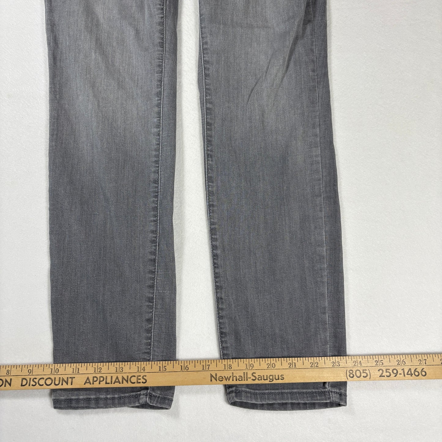 Universal Thread Womens Jeans Sz 10/30R Gray Denim High Rise Straight Y2K