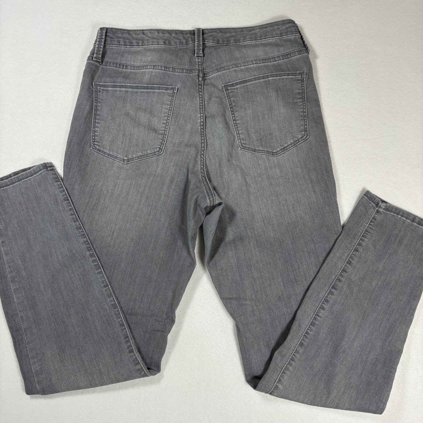 Universal Thread Womens Jeans Sz 10/30R Gray Denim High Rise Straight Y2K