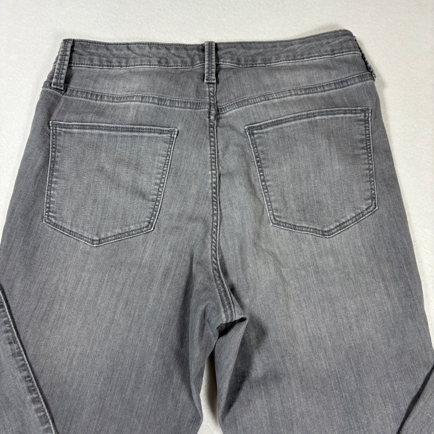 Universal Thread Womens Jeans Sz 10/30R Gray Denim High Rise Straight Y2K