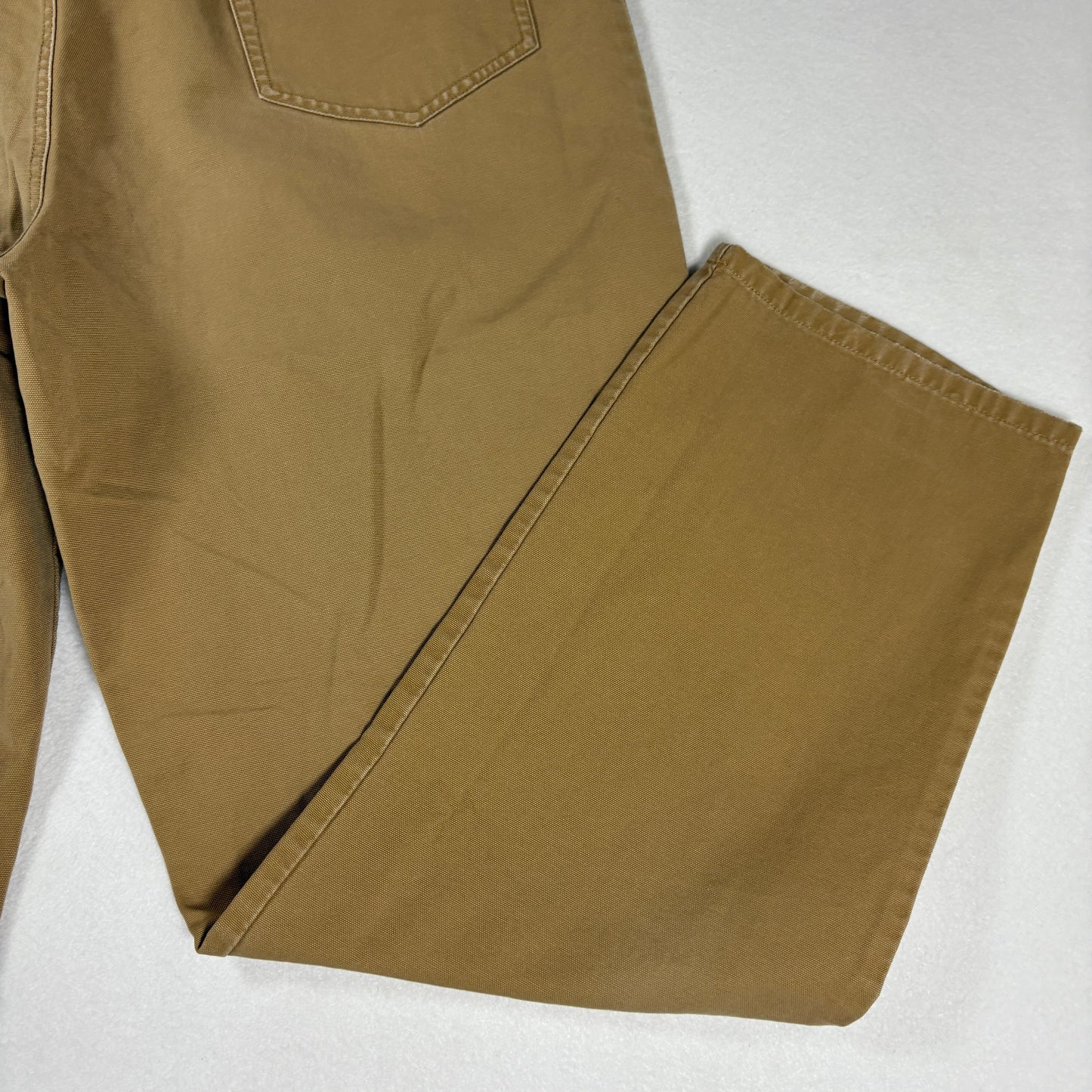 Lauren Ralph Lauren Womens Pants Sz 14 Khaki Brown Cotton Straight Classic