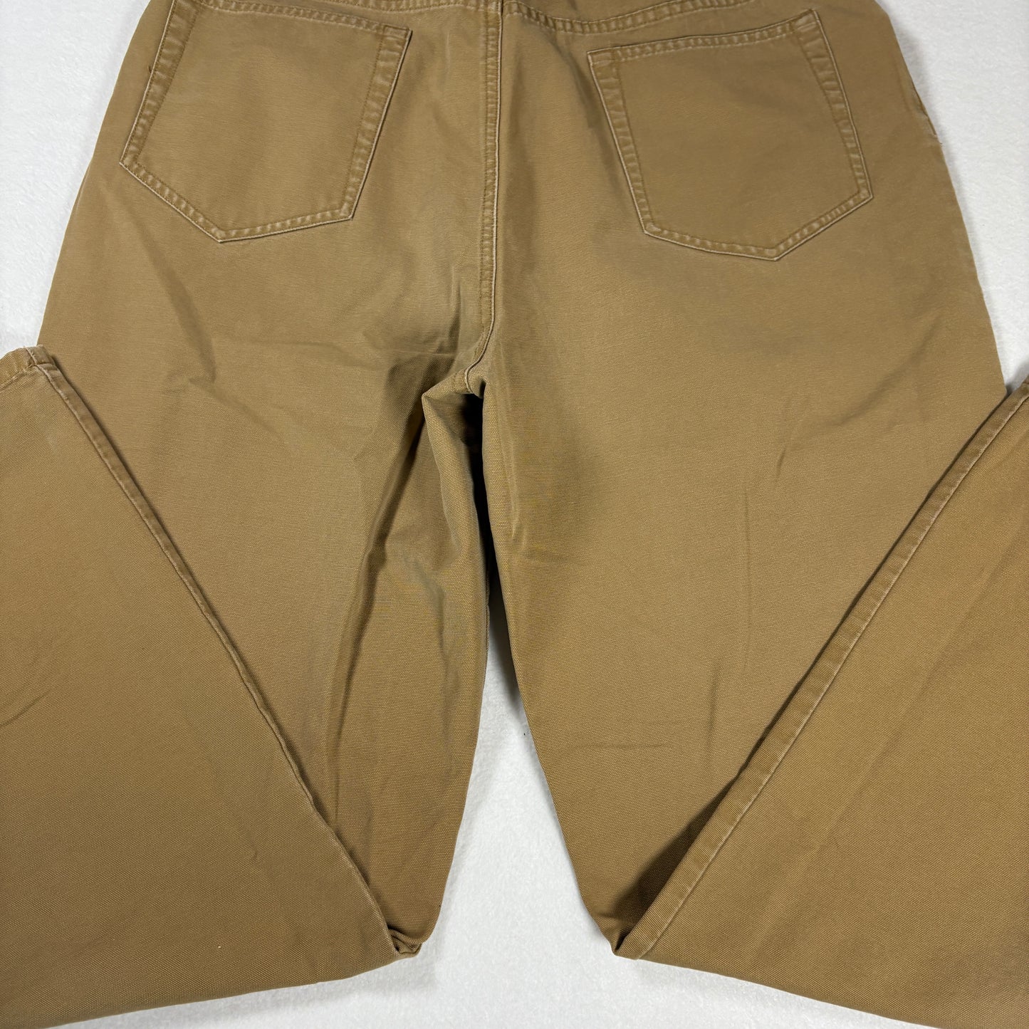 Lauren Ralph Lauren Womens Pants Sz 14 Khaki Brown Cotton Straight Classic