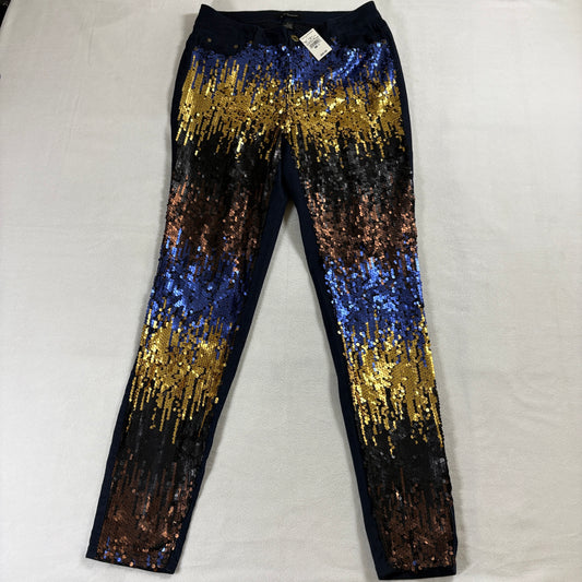 Sequin Skinny Jeans Ombre Party Clubwear Ashley Stewart 12 Fits Like 33X33 NWT