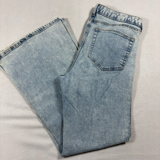 Wild Fable Womens Light Wash High Rise Flare Jeans Size 14 Y2K 90s Grunge Denim