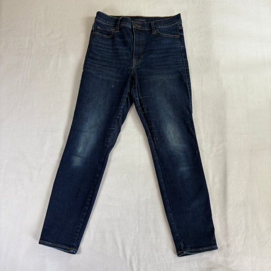 Lucky Brand Uni Fit Skinny Jeans 30x30 Dark Wash Stretch Denim Mens