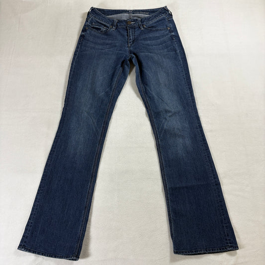 Bootcut Stretch Jeans Low Rise Y2K NY&C Womens Tag 2 Fits Like 28X31 Dark Wash