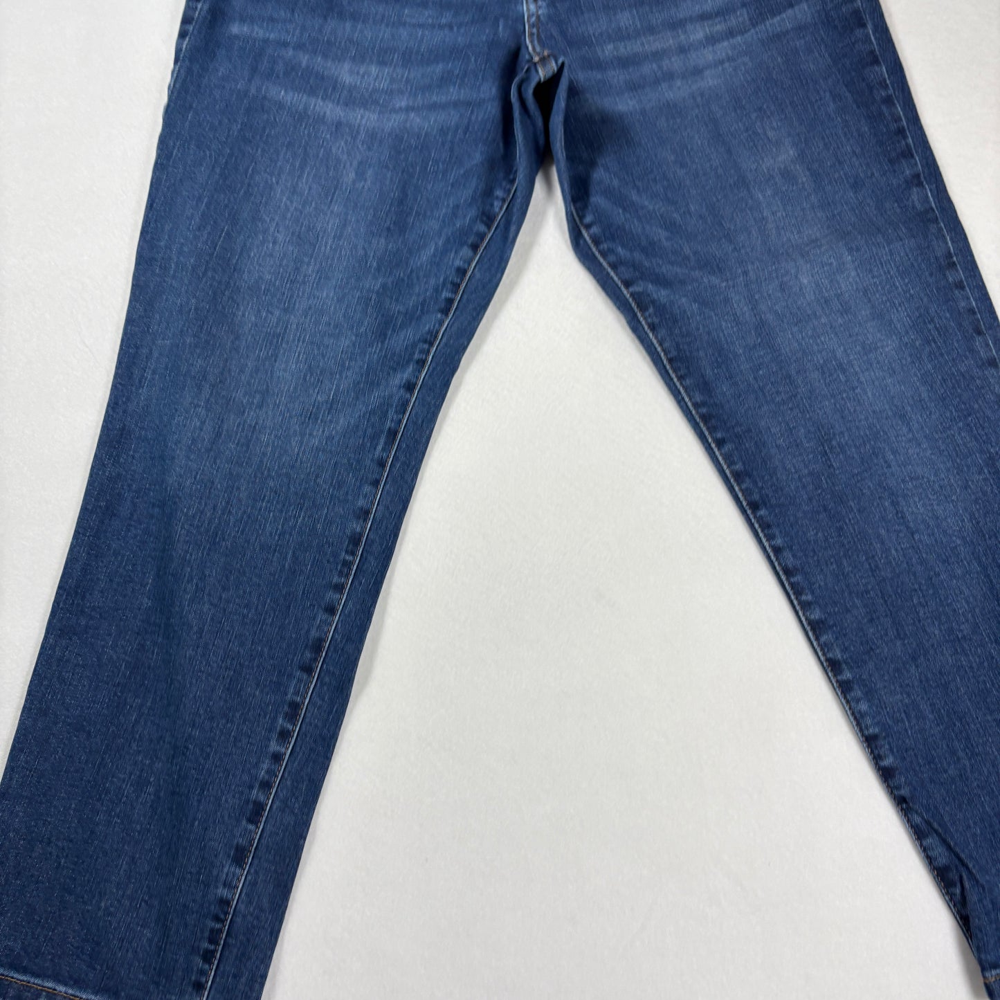 John St Womens Jeans Sz 12 Girlfriend Fit Blue Denim High Rise Straight Casual
