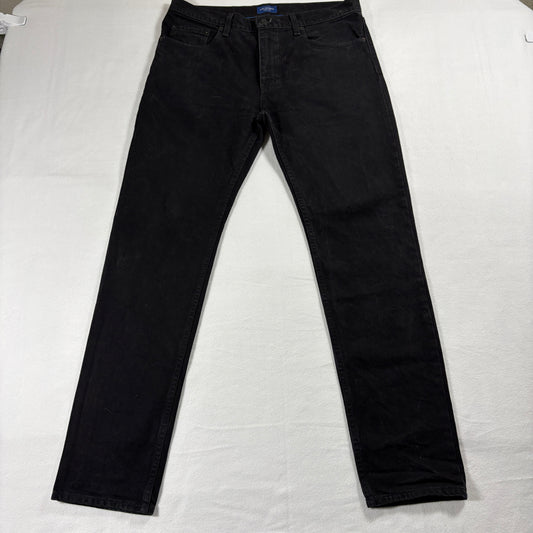 Arizona Jeans Mens 34x32 Black Skinny Stretch Denim Pants Casual Street Y2K Fits