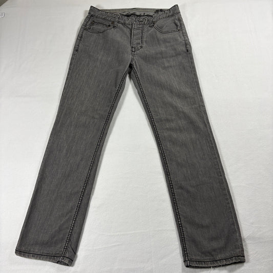 Stitch’s Black Label Denim Mens Gray Jeans Barely Fit Stretch Casual Pants