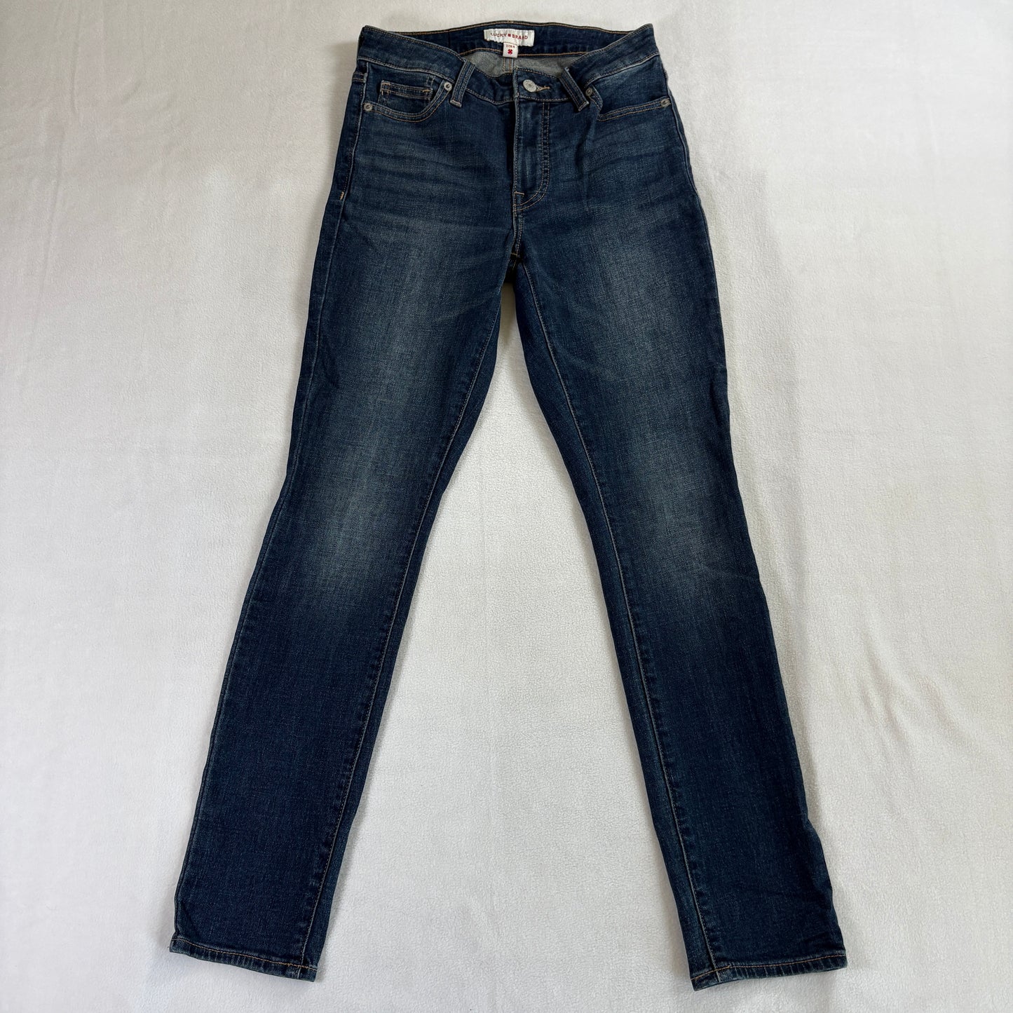 Lucky Brand Hayden Skinny Jeans 26xR Dark Wash Stretch Womens Denim