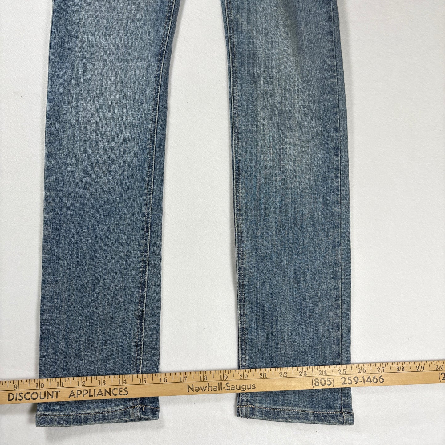 Silver Diva Womens Jeans Size 7 Blue Denim Y2K Vintage Bootcut 90s Low Rise Bling
