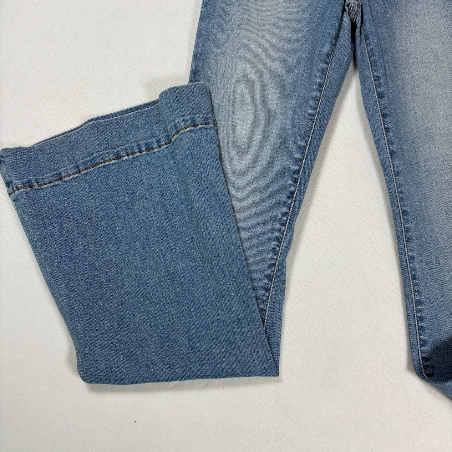 Fashion Nova Womens Jeans Size 3 Light Wash High Rise Flare Bootcut NWT Y2K