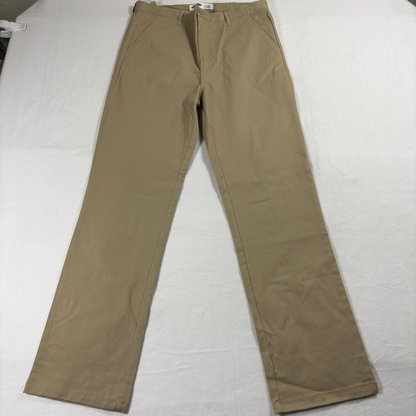Old Navy Pants Boys 18 Husky Straight Khaki Built In Flex School Casual Everyday