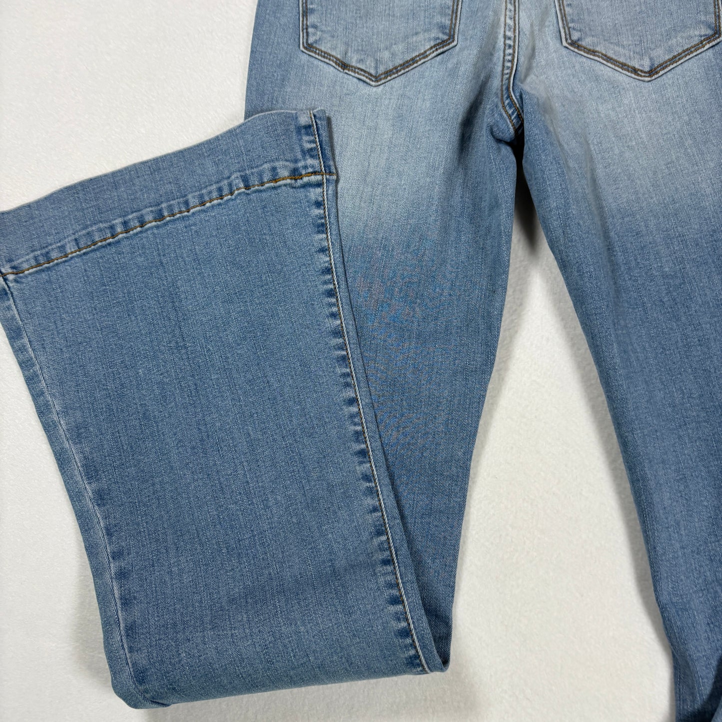 Fashion Nova Womens Jeans Size 3 Light Wash High Rise Flare Bootcut NWT Y2K