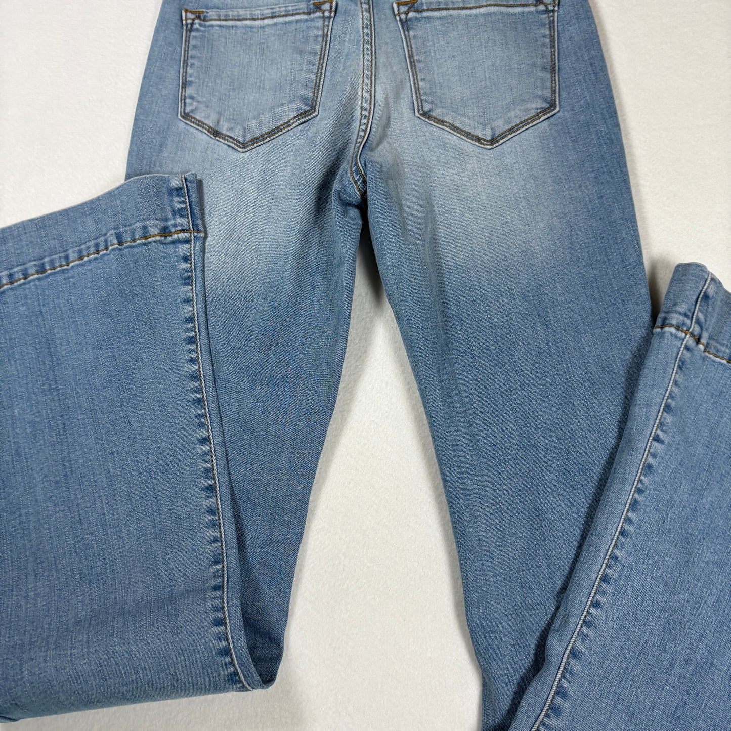 Fashion Nova Womens Jeans Size 3 Light Wash High Rise Flare Bootcut NWT Y2K