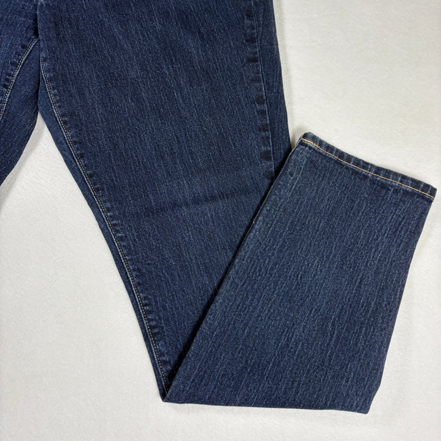 Old Navy Womens Jeans Size 12 Dark Wash Straight Leg Stretch Denim Classic Fit