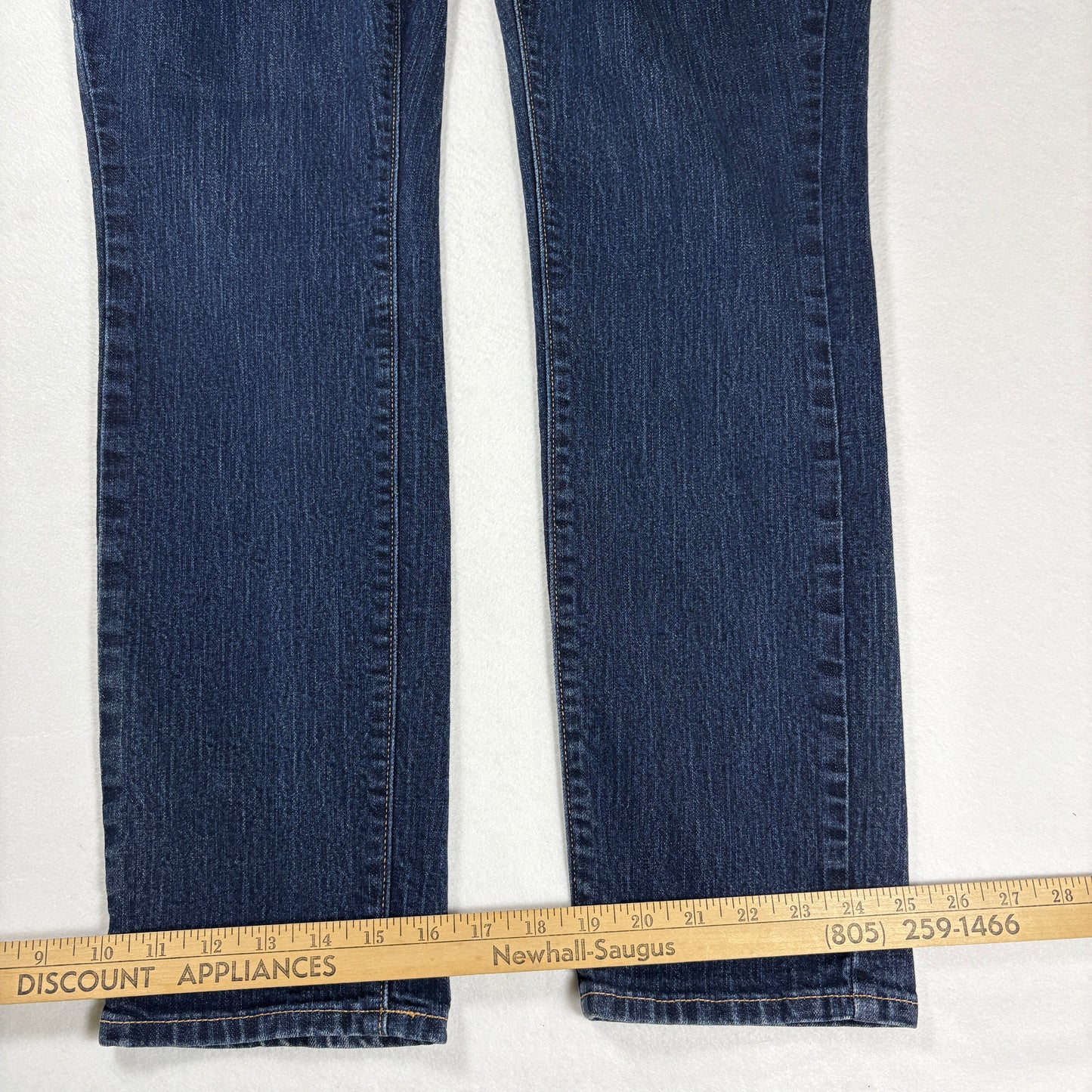 Old Navy Womens Jeans Size 12 Dark Wash Straight Leg Stretch Denim Classic Fit