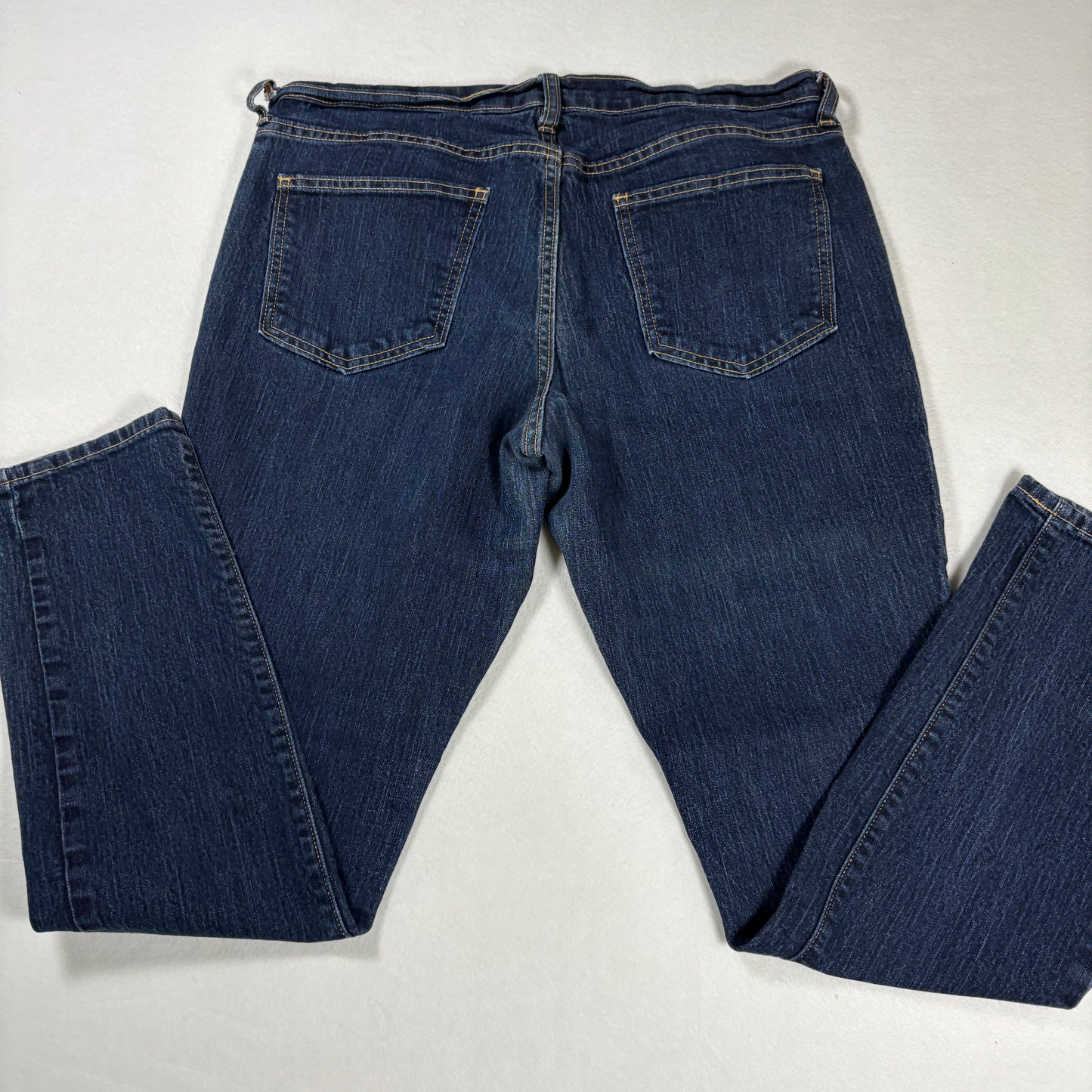 Old Navy Womens Jeans Size 12 Dark Wash Straight Leg Stretch Denim Classic Fit