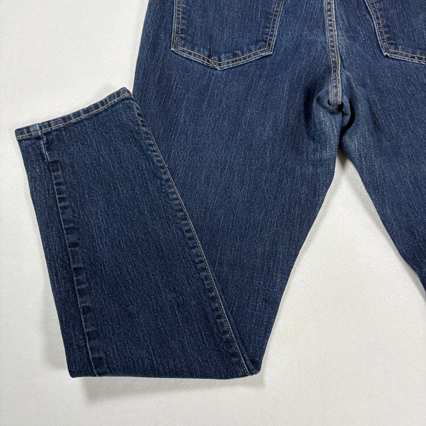 Old Navy Womens Jeans Size 12 Dark Wash Straight Leg Stretch Denim Classic Fit