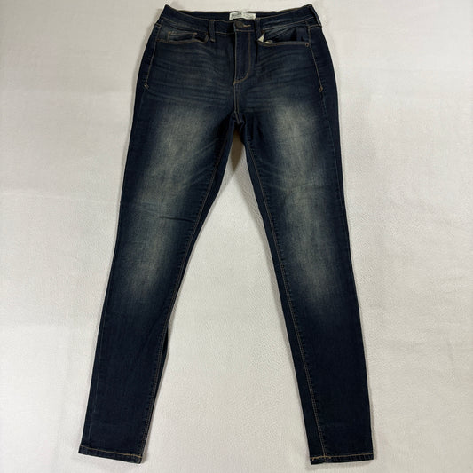 Mudd High Rise Jegging Skinny Jeans Stretch Dark Wash Womens 7 Fits Like 28X27