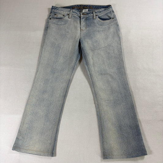Bootcut Y2K Light Wash Jeans Arizona Jean Co Tag 9 Short Fits Like 30X26 Stretch