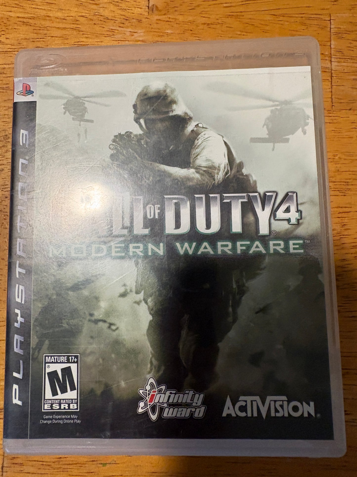 Call Of Duty Modern Warfare 4 PS3 Game Activision FPS Shooter Tested++ Disc OG!