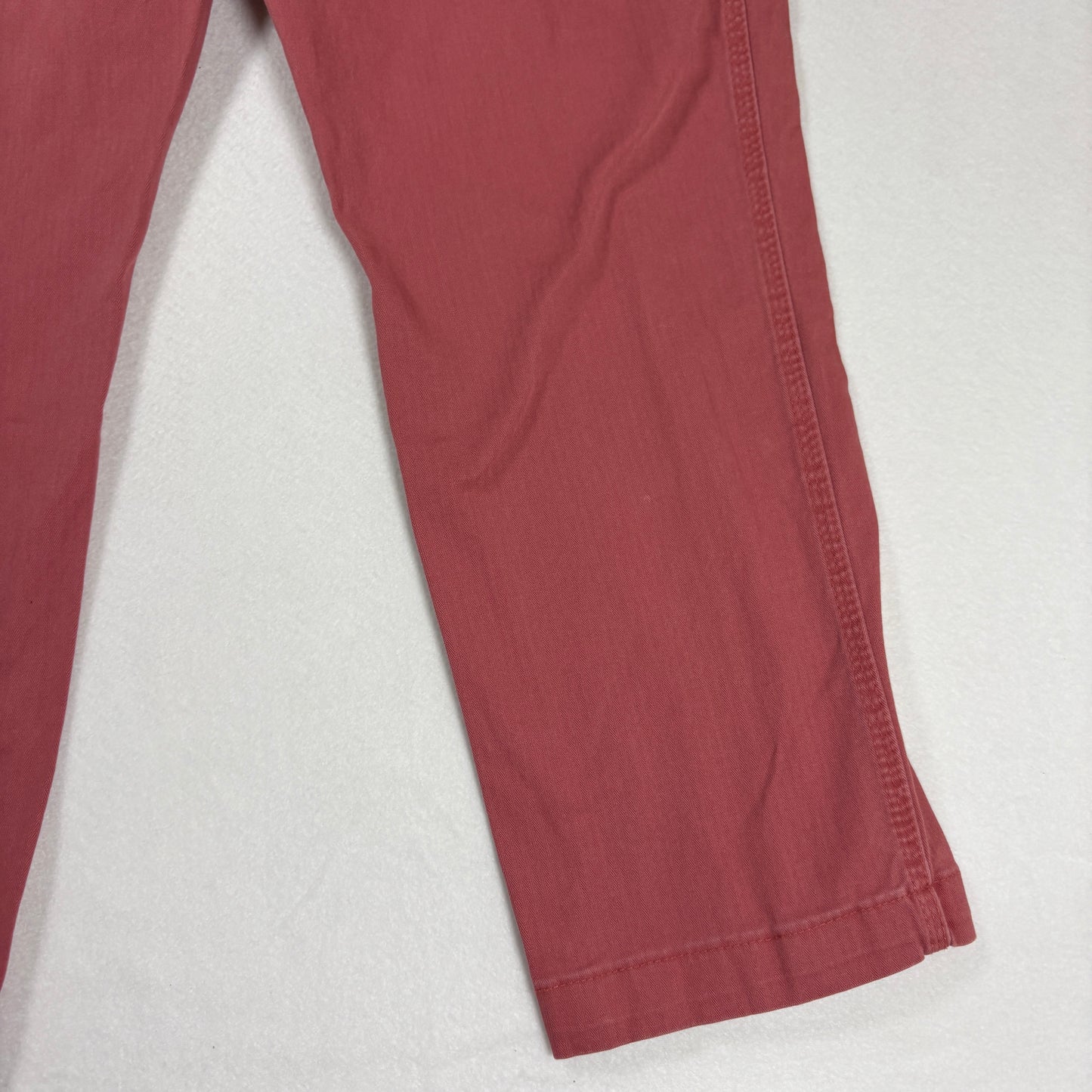 Lee Womens Pants Size 12 Red High Rise Straight Leg Workwear Utility Y2K