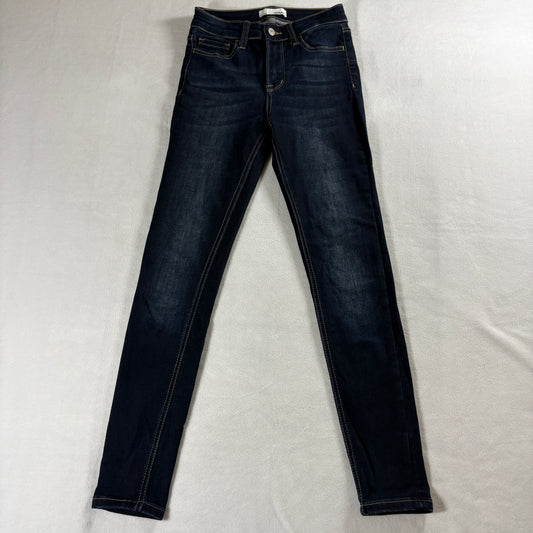 Verve Denim Skinny Jeans Womens 26 Dark Wash Stretch Slim Y2K Retro Fit
