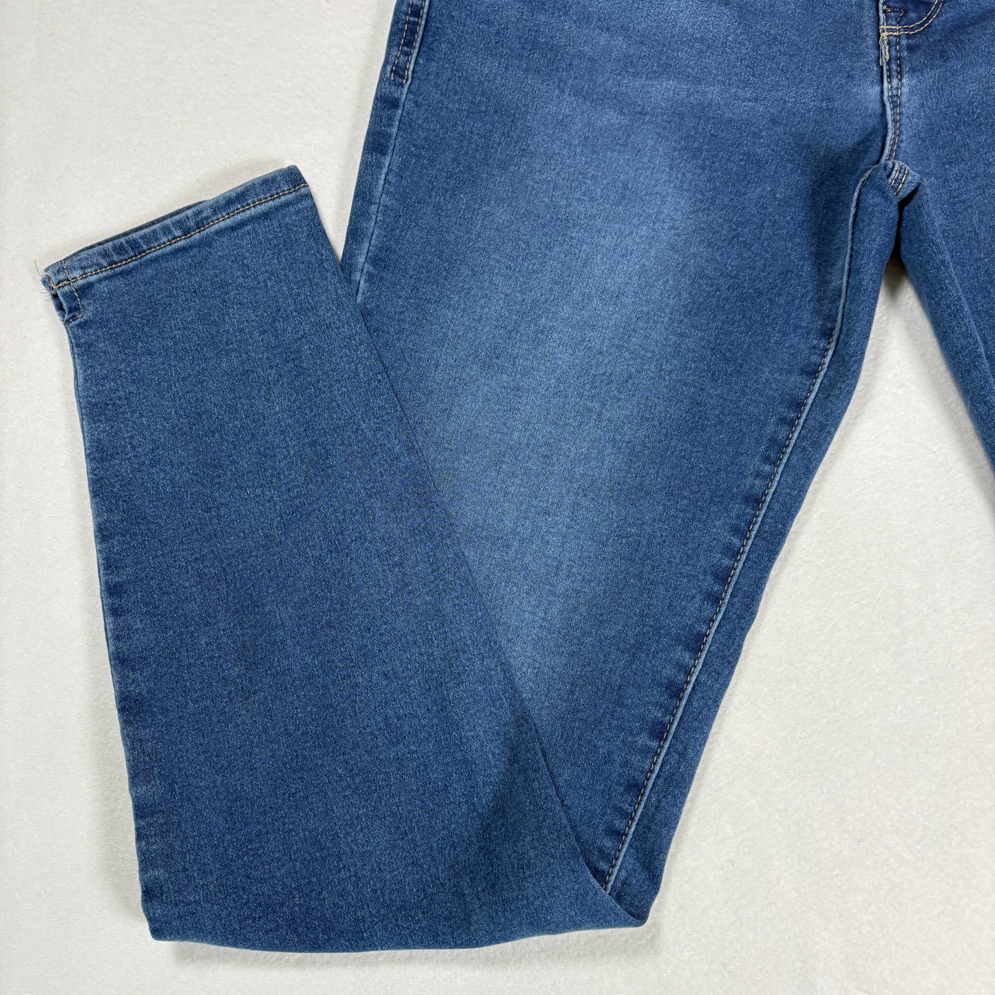 Curve Appeal Womens Jeans Size 8/29 High Rise Skinny Blue Denim Stretch Y2K