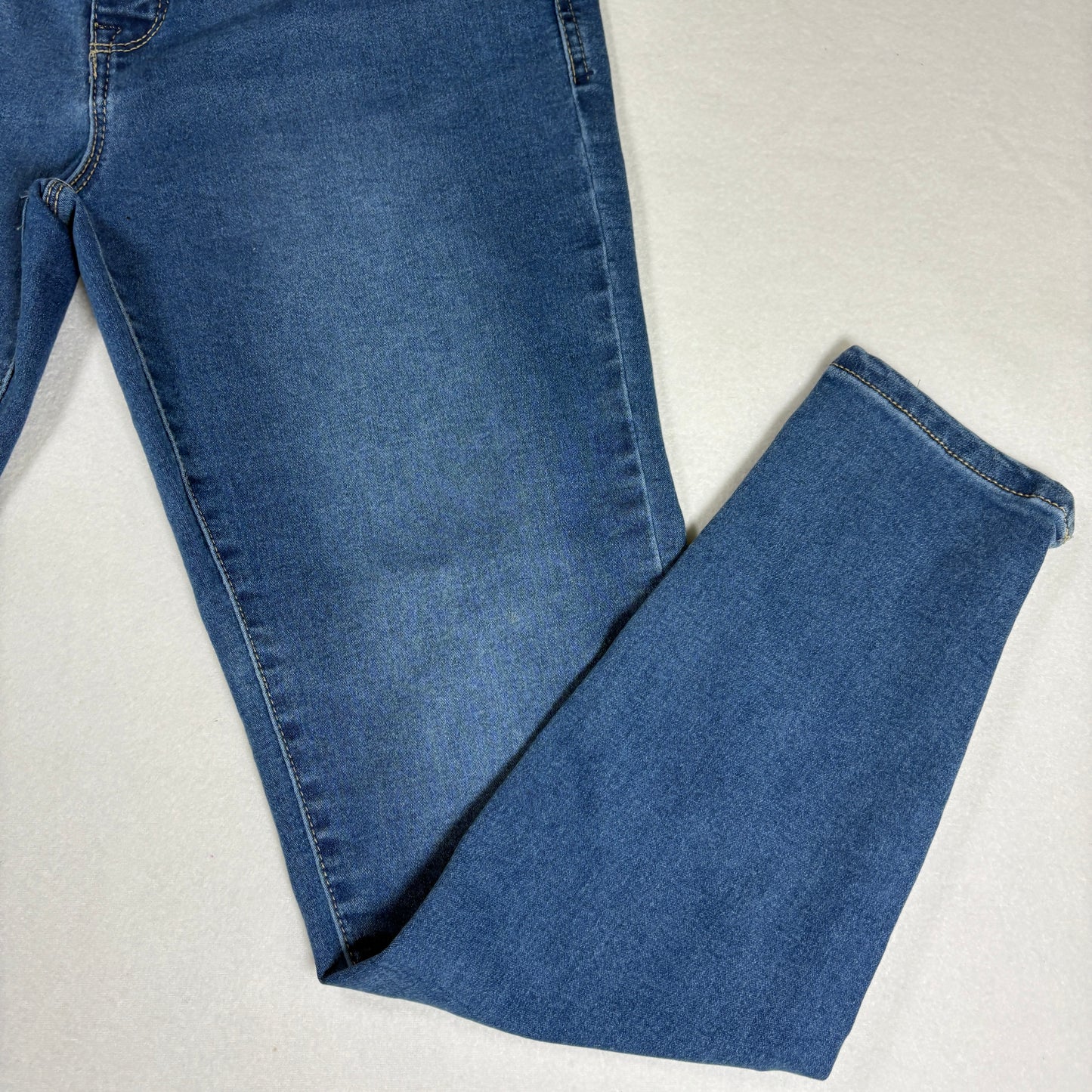 Curve Appeal Womens Jeans Size 8/29 High Rise Skinny Blue Denim Stretch Y2K