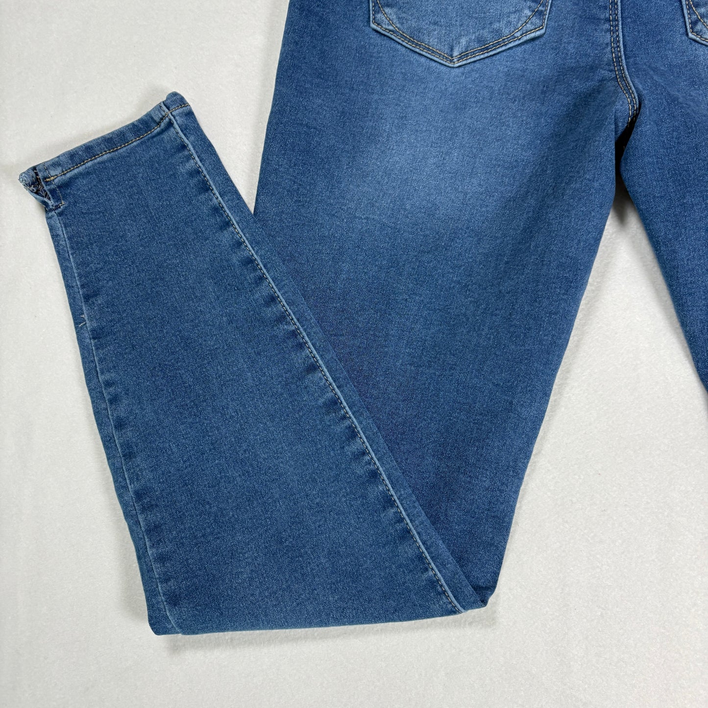 Curve Appeal Womens Jeans Size 8/29 High Rise Skinny Blue Denim Stretch Y2K