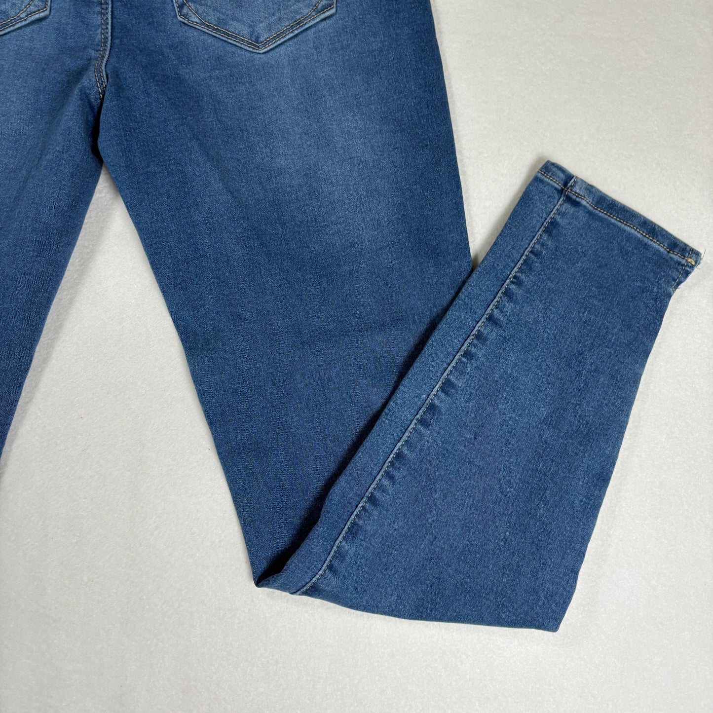 Curve Appeal Womens Jeans Size 8/29 High Rise Skinny Blue Denim Stretch Y2K
