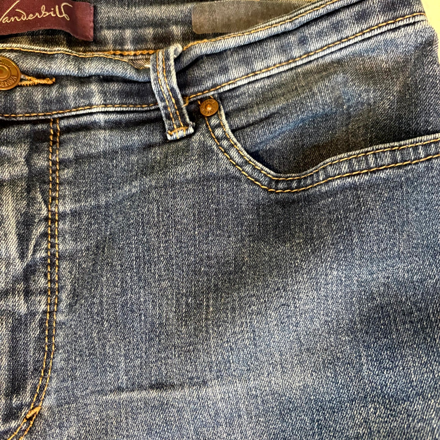 Gloria Vanderbilt Women’s Jeans Size 10 Blue Denim Straight Leg Mid Rise Classic Fit