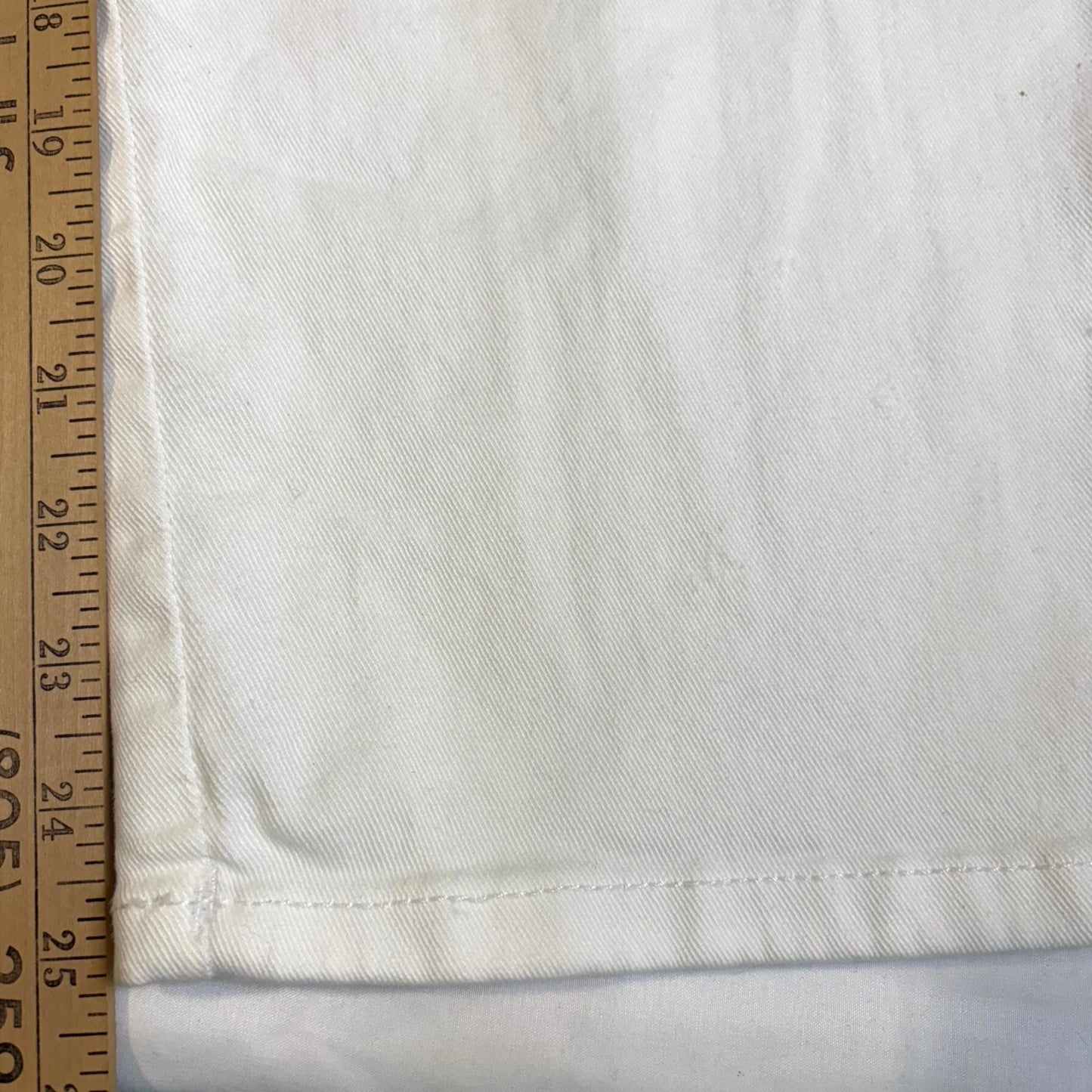 Gloria Vanderbilt Women’s Amanda Jeans 18W White Straight Leg Classic Fit Plus Size