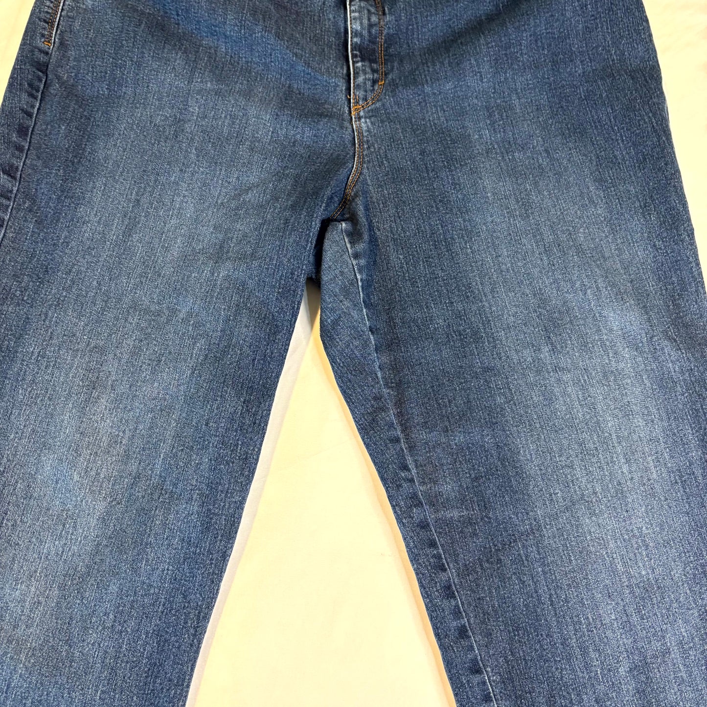 Gloria Vanderbilt Women’s Amanda Jeans 20W Blue Denim Straight Leg Classic Fit Plus