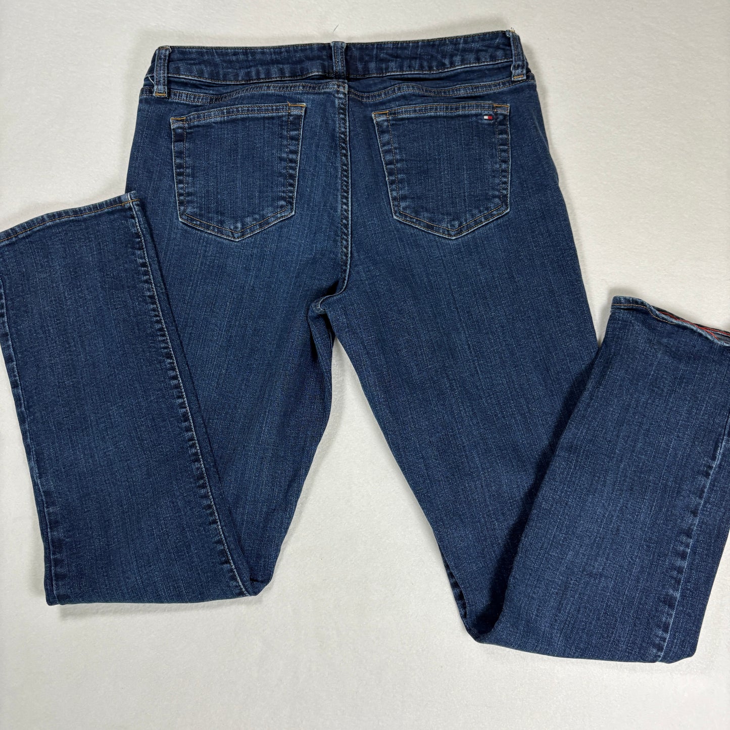 Tommy Hilfiger Womens Jeans Blue Denim Bootcut Stretch Y2K Vintage 2000s Classic