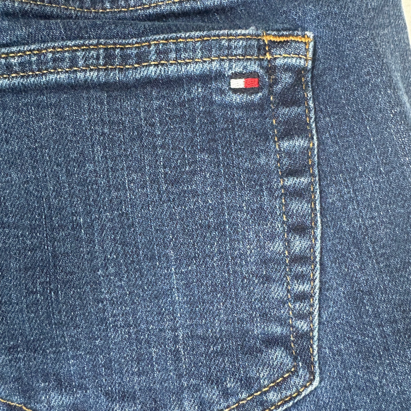 Tommy Hilfiger Womens Jeans Blue Denim Bootcut Stretch Y2K Vintage 2000s Classic