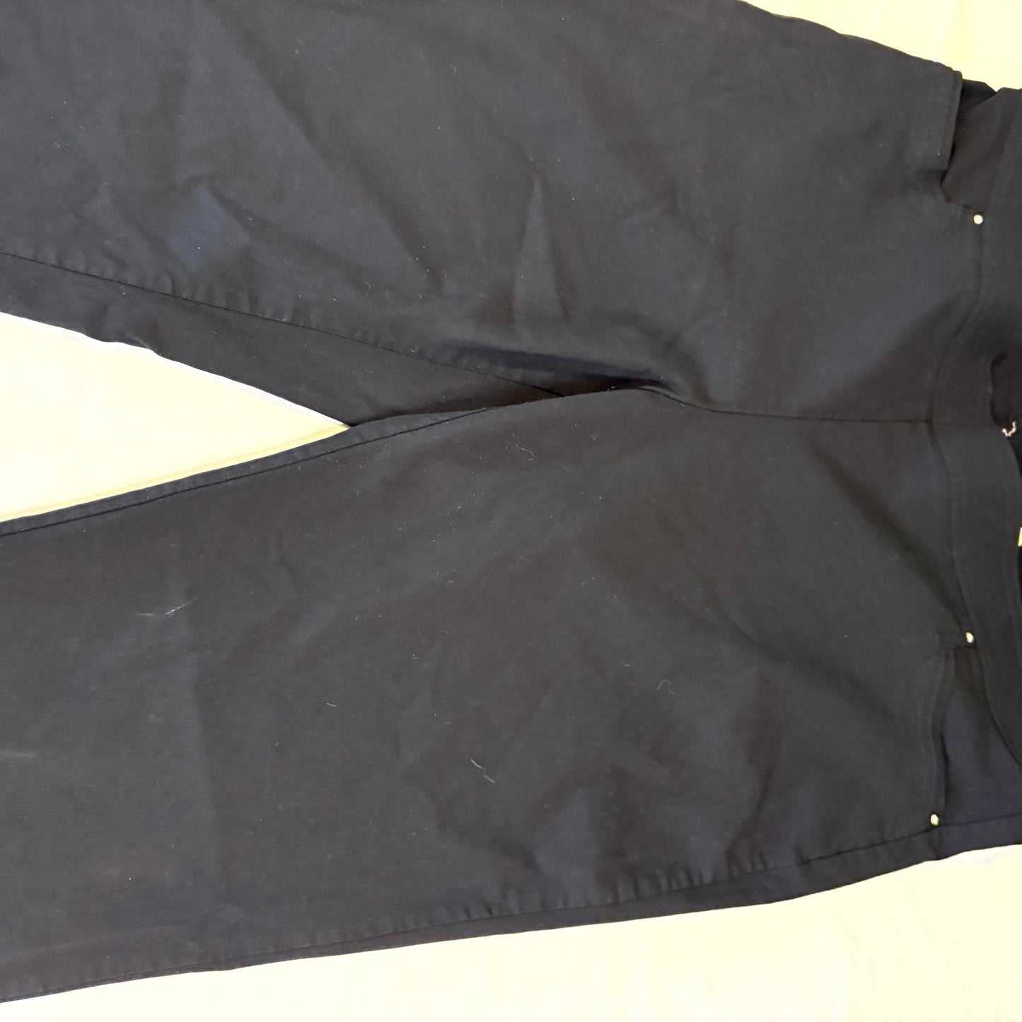 89th + Madison Women’s Black Pull-On Pants Size XL Stretch Slim Fit Rayon Blend