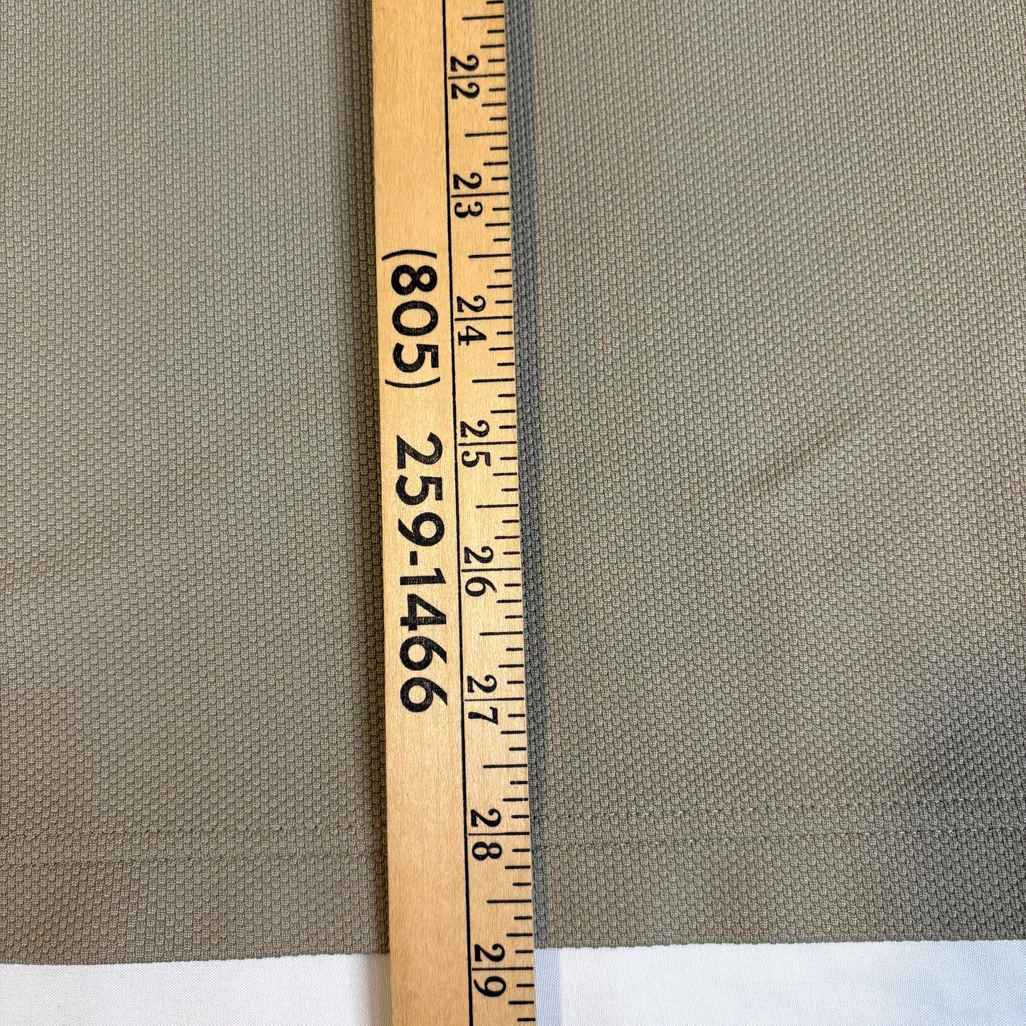 Grand Slam Golf Men’s Long Sleeve Performance Polo XL Beige Tan 100% Polyester