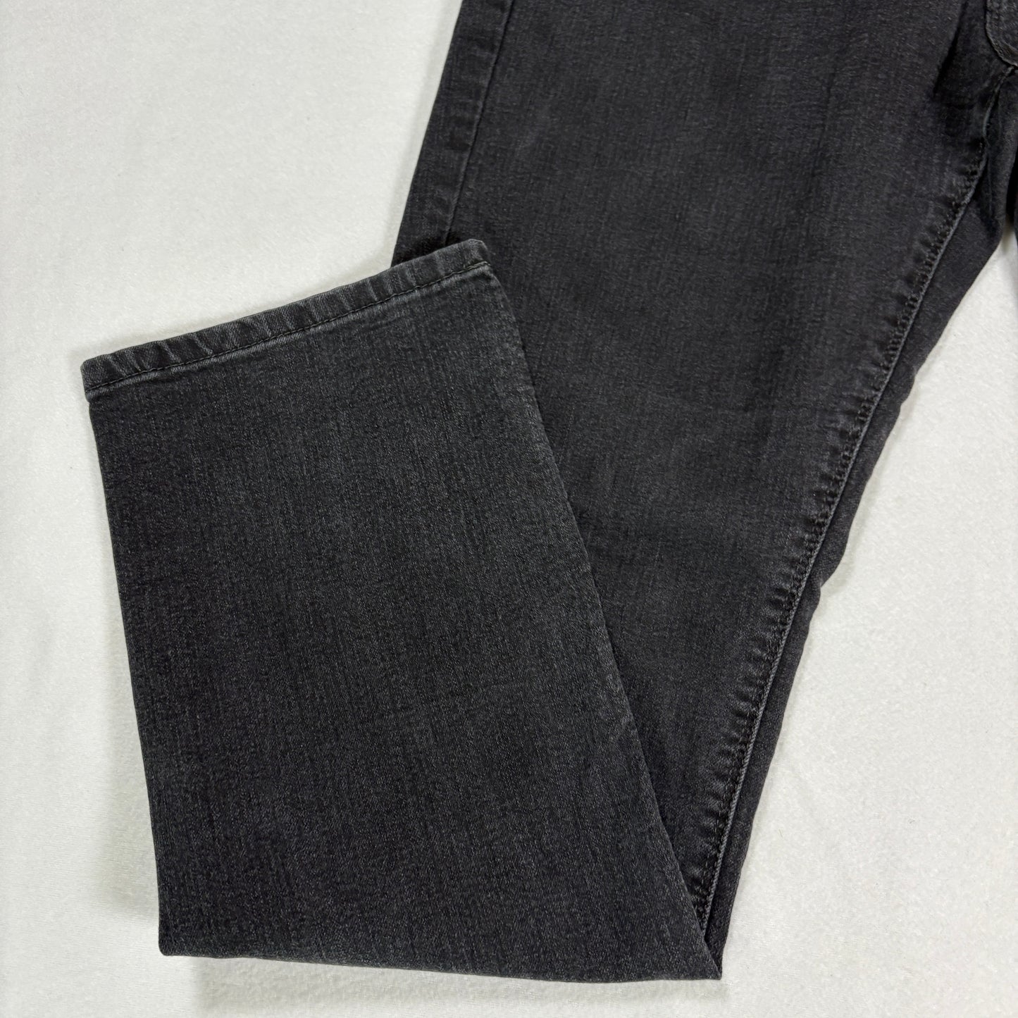 Lee Womens Black Jeans Size 8 Short Perfect Fit Bootcut Stretch Denim