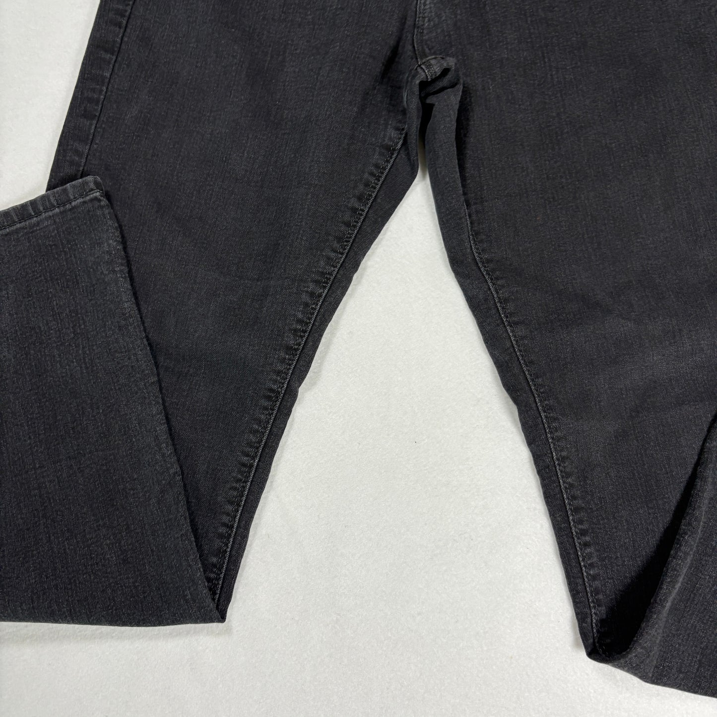 Lee Womens Black Jeans Size 8 Short Perfect Fit Bootcut Stretch Denim