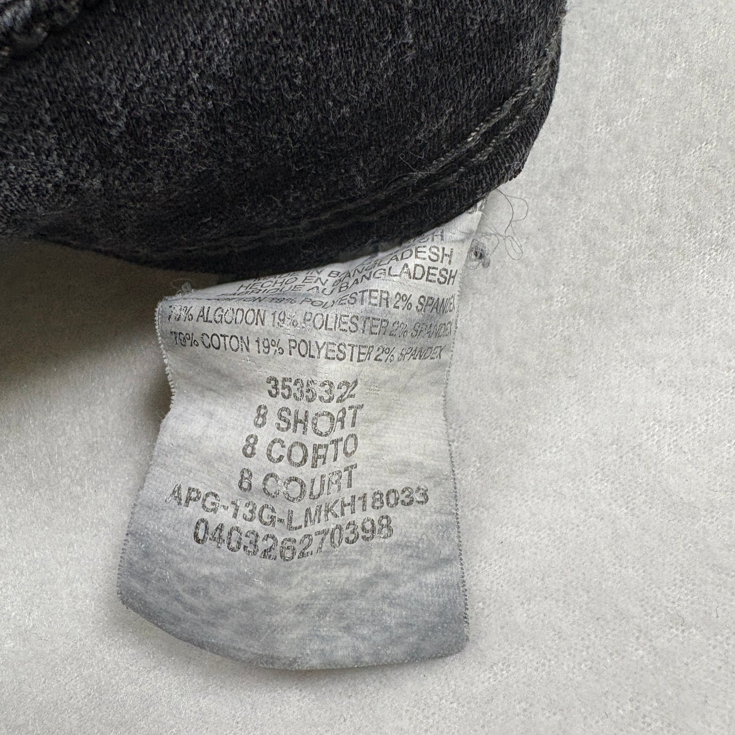 Lee Womens Black Jeans Size 8 Short Perfect Fit Bootcut Stretch Denim