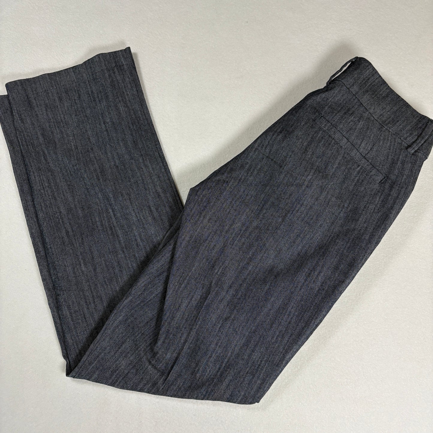 Lee Womens Straight Leg Jeans Size 6 Short Gray Mid Rise Stretch Secretly Shapes