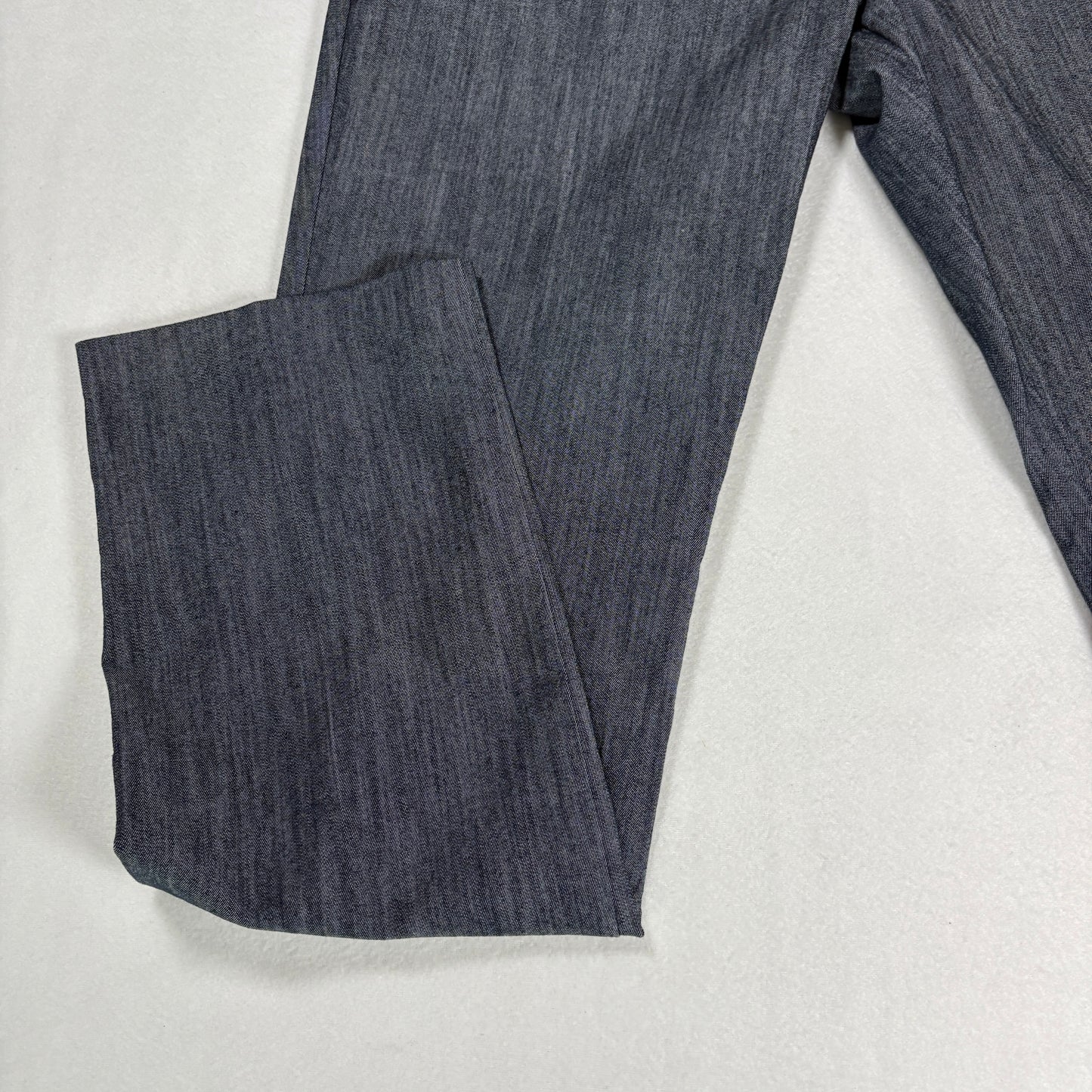 Lee Womens Straight Leg Jeans Size 6 Short Gray Mid Rise Stretch Secretly Shapes