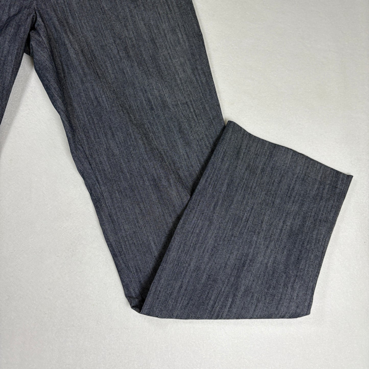 Lee Womens Straight Leg Jeans Size 6 Short Gray Mid Rise Stretch Secretly Shapes