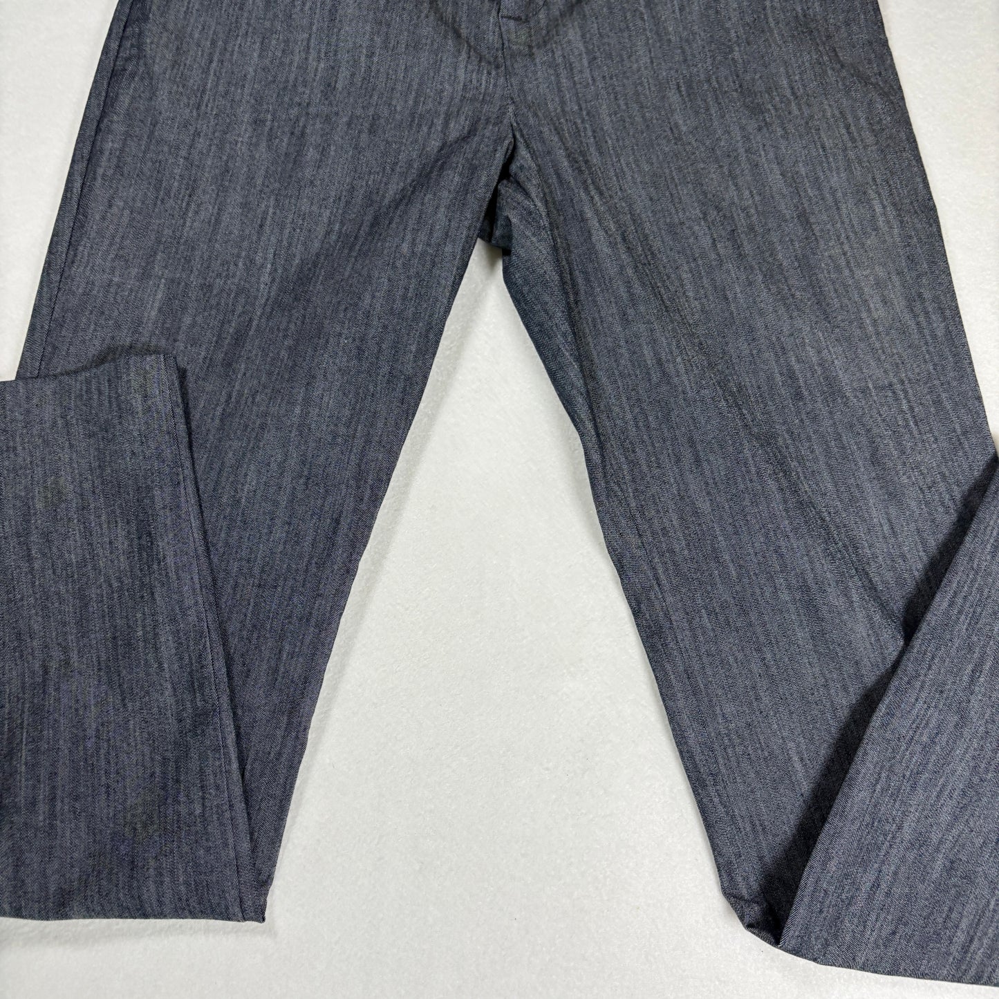 Lee Womens Straight Leg Jeans Size 6 Short Gray Mid Rise Stretch Secretly Shapes