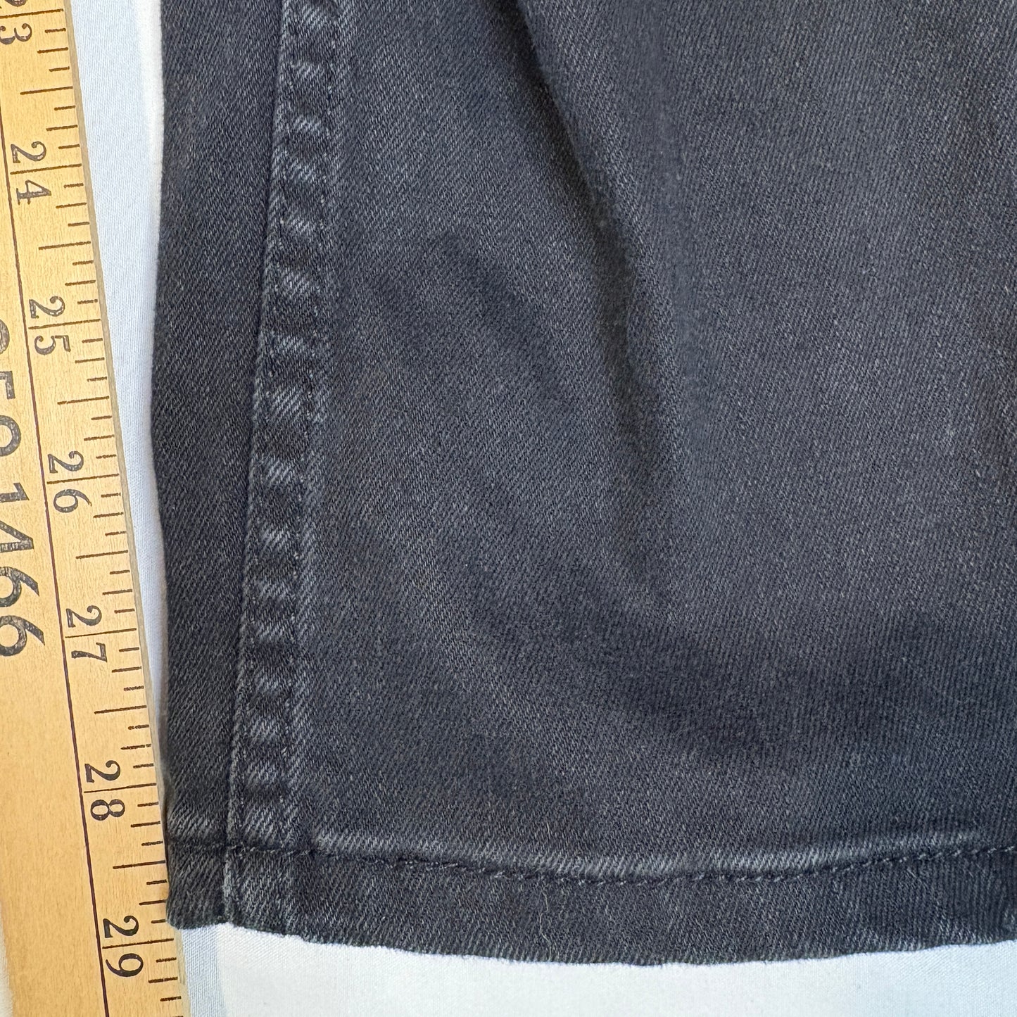 Levi's WaterLess Black Jeans Men W30 L32 Slim Straight Eco Friendly Denim