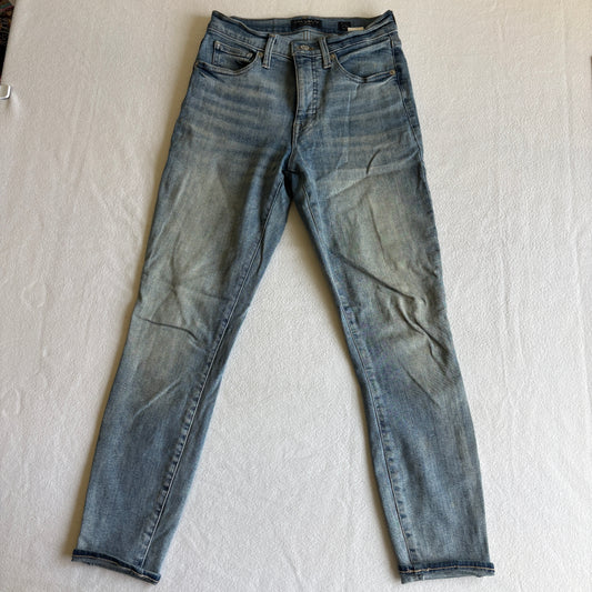 Lucky Brand Skinny Bridgette Ankle Jeans Womens 4/27 Light Wash Stretch